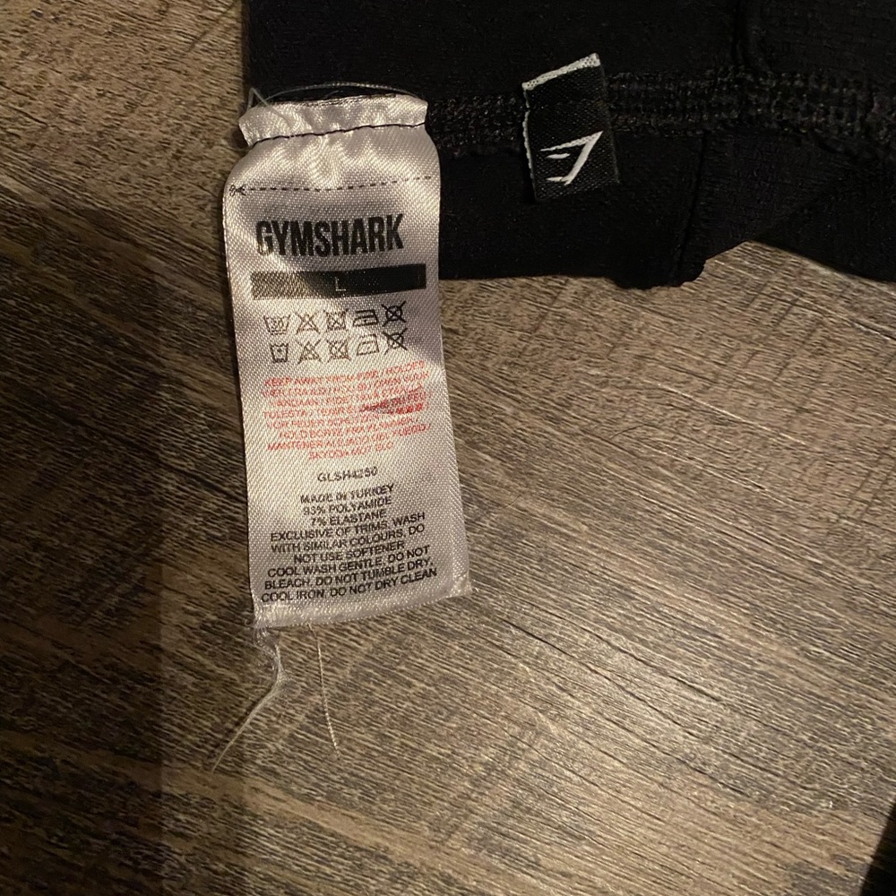 Gymshark cycle shorts- only worn once